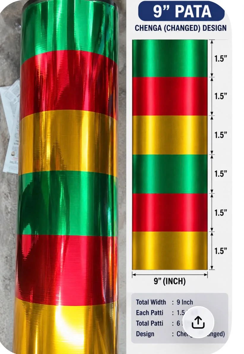9" PATTA