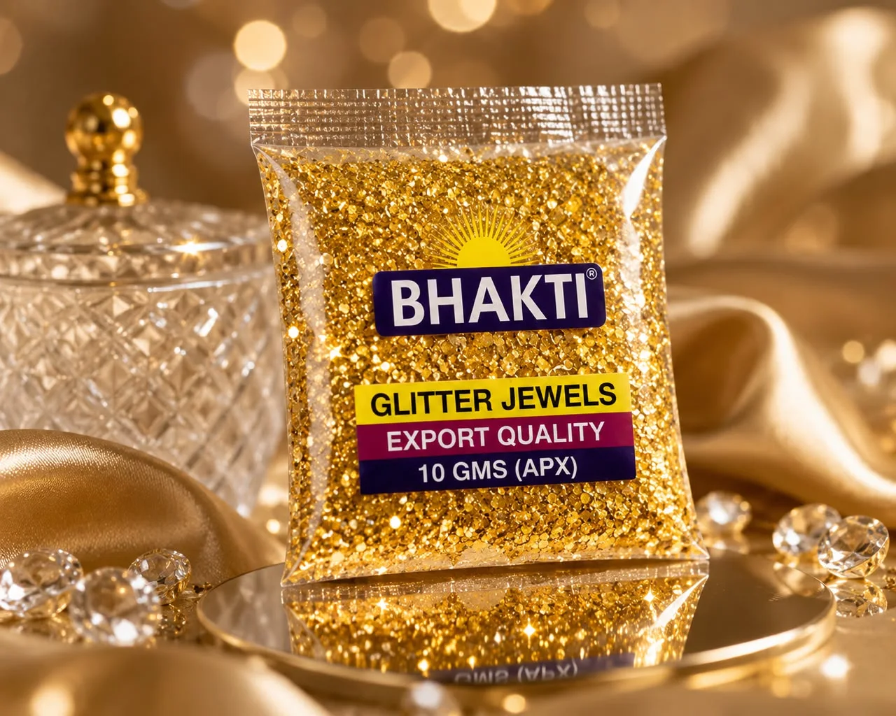 GOLD GLITTER POWDER 10G