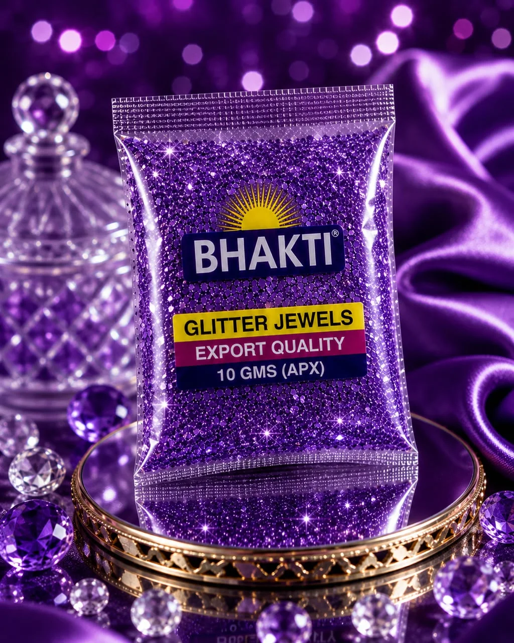 VOILET GLITTER POWDER 10G